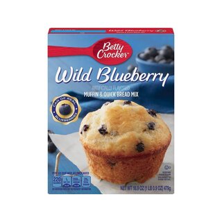 Betty Crocker - Premium Muffin & Quick Bread Mix - Wild Blueberry - 479 g