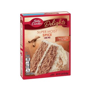 Betty Crocker - Super Moist - Spice Cake Mix - 12 x 432 g