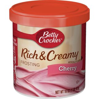 Betty Crocker - Rich & Creamy - Cherry Frosting - 8 x 453 g