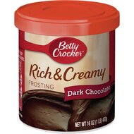 Betty Crocker - Rich & Creamy - Dark Chocolate Frosting -...