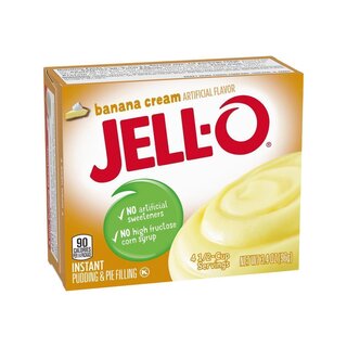 Jell-O - Banana Cream Instant Pudding & Pie Filling - 24 x 96 g