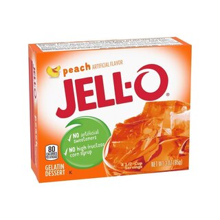 Jell-O - Peach Gelatin Dessert - 24 x 85 g