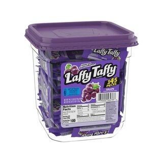 Laffy Taffy Grape - Box 145 Pieces - 1 x 1,39kg