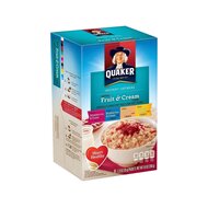 Quaker Instant Oatmeal - Fruit & Cream Variety - 280g