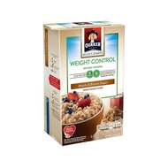 Quaker Instant Oatmeal - Weight Control - Mapple & Brown...