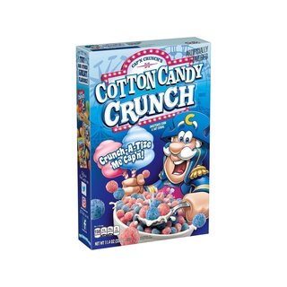 Capn Crunch - Sweetened Corn & Oat Cereal Cotton Candy Crunch - 1 x 326g