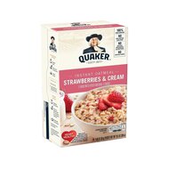 Quaker Instant Oatmeal - Strawberries & Cream - 300g