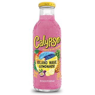 Calypso - Island Wave Lemonade - Glasflasche - 6 x 473 ml
