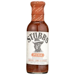 Stubbs - Pork Marinade - Chili, Lime & Ginger - 6 x 340g