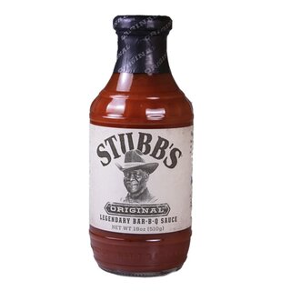 Stubbs - Original Legendary BAR-B-Q Sauce - 1 x 510g