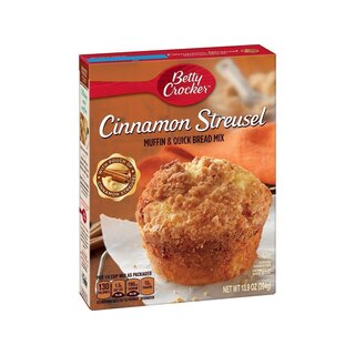 Betty Crocker - Cinnamon Streusel Muffin and Quick Bread Mix - 12 x 394 g