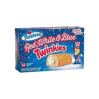 Hostess Twinkies - Red, White & Blue - Limited Edition - 6 x 385g