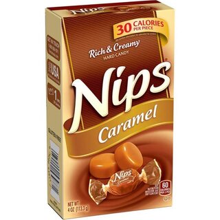 Nips Hard Candy - Caramel - 113,3g