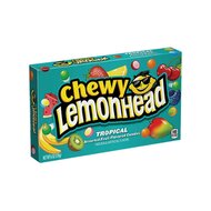 Lemonhead - Tropical Chewy Candy - 24 x 23g