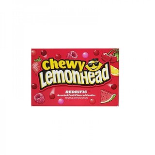 Lemonhead - Redrific Chewy Candy - 3 x 23g