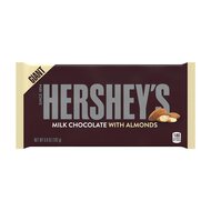 Hersheys Giant Milk Chocolate with Almonds - 1 x 195g