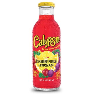 Calypso - Paradise Punch Lemonade - Glasflasche - 6 x 473 ml