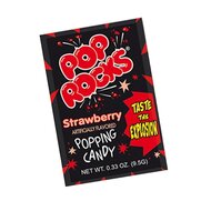 Pop Rocks Strawberry - 3 x 9,5g