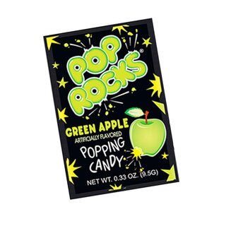 Pop Rocks Green Apple - 1 x 9,5g