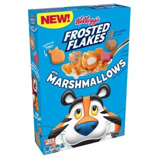 Kelloggs Frosted Flakes Cereal with Marshmallows - 340g