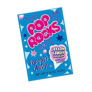 Pop Rocks Cotton Candy - 3 x 9,5g