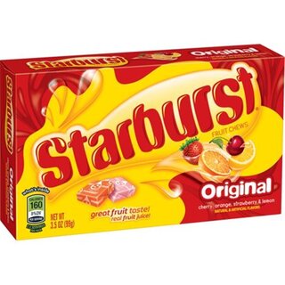Starburst Original Fruit Chews Candy - 1 x 99g