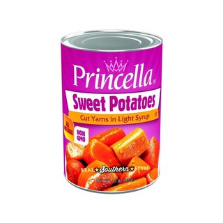 Princella - Sweet Potatoes Cut Yams in Syrup - 24 x 425g
