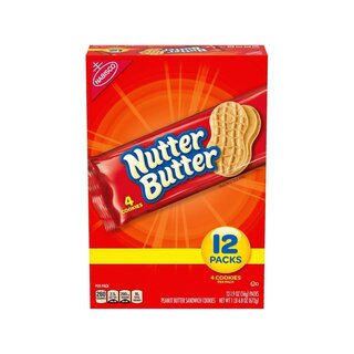 Nabisco - Nutter Butter - 12 x 56g