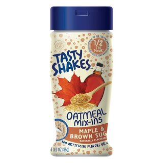 Tasty Shakes Oatmeal Mix Ins - Maple & Brown Sugar - 1 x 85g