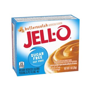 Jell-O - Butterscotch Instant Pudding & Pie Filling Sugar Free - 1 x 28 g