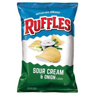 Ruffles - Sour Cream & Onion - 1 x 184,2g