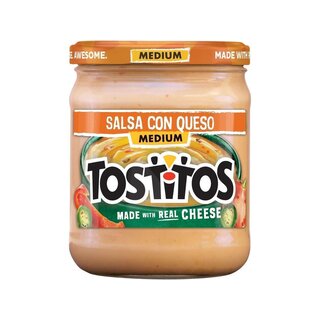 Tostitos - Salsa Con Queso - Medium - 12 x 425.2g