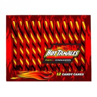 Hot Tamales Firce Cinnamon Candy Canes - 1 x 150g