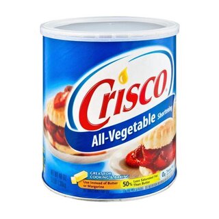 Crisco - All-Vegetable Shortening - 6 x 1,36 kg