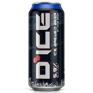 Dixie DIce - Iced Brewed Beer - 1 x 473 ml