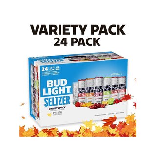 Bud Light - Seltzer Variety Pack - 24 x 355 ml