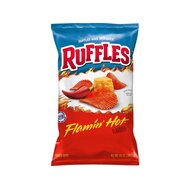 Ruffles - Flamin Hot Potato Chips - 1 x 184,2g