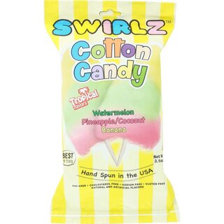 Swirlz Cotton Candy Tropical Flavor - 88g