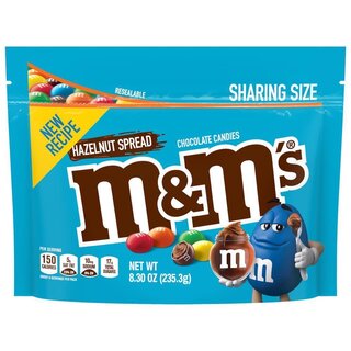 m&ms - Hazelnut Spread - chocolate candies - 1 x 235,3g