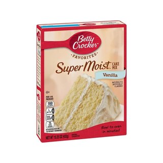 Betty Crocker - Super Moist - Vanilla Cake Mix - 1 x 432 g