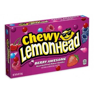 Lemonhead Chewy - Berry Awesome - 12 x 142g