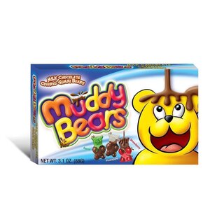 Muddy Bears - Milk Chocolate Covered Gummibears - 12 x 88g