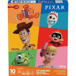 Betty Crocker - Pixar Fruit Flavored Snacks - 8 x 226g