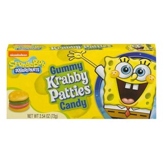 Spongebob Squarepants - Krabby Patties - 12 x 72g