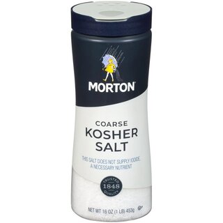 Morton - Coarse Kosher Salt - 12 x 453g