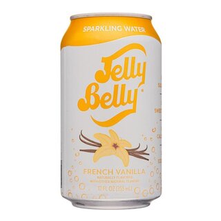 JellyBelly Sparkling Water French Vanilla - 1 x 355ml