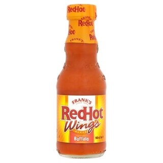 Franks Red Hot Wings Sauce Buffalo - 12 x 148g
