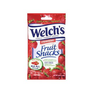 Welchs Fruit Snacks Strawberry - 1 x 64g