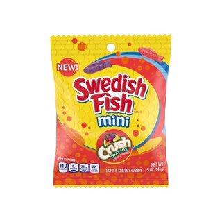 Swedish Fish mini - Crush Fruit Mix - 1 x 141g