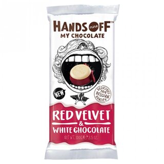 Hands off My - Red Velvet & White Chocolate - 12 x 100g